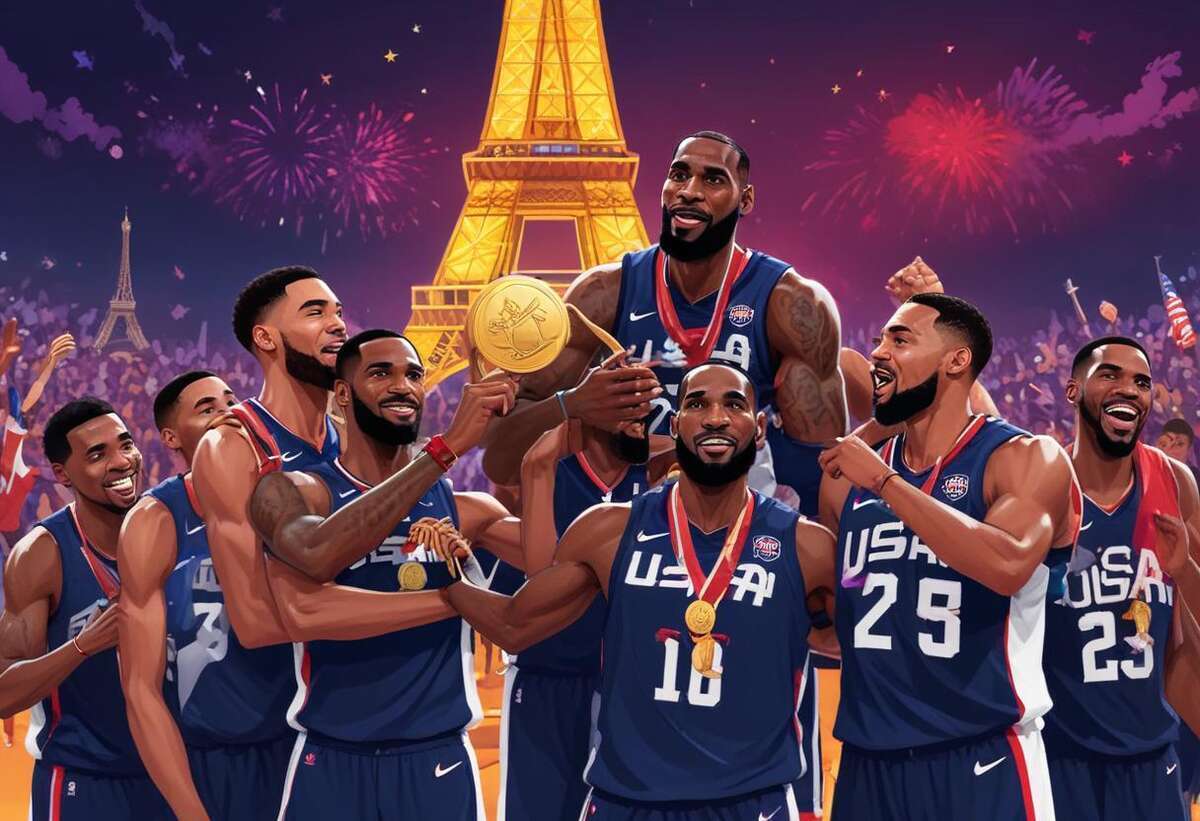 10 Incredible Moments from Team USA's Golden Victory in Paris Olympics Basketball